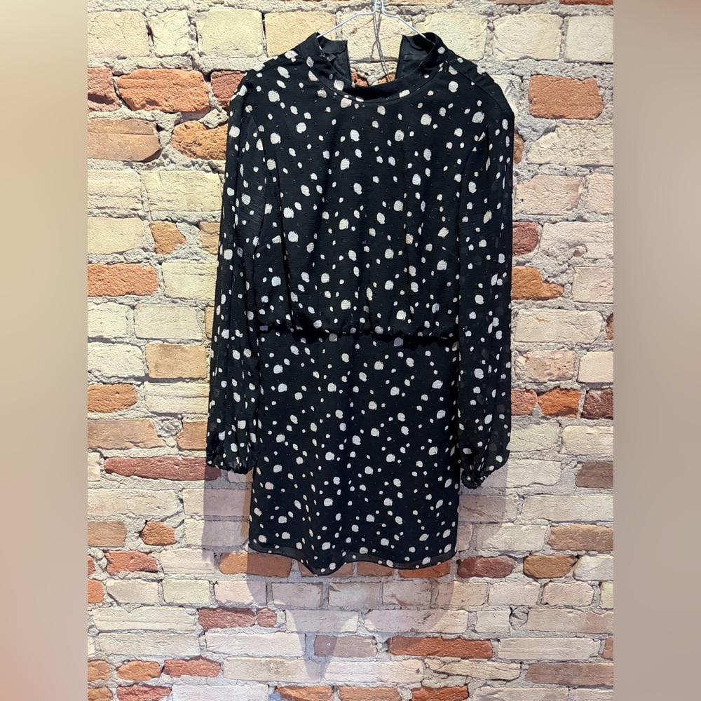 Ted Baker Mock Neck Mini Dress